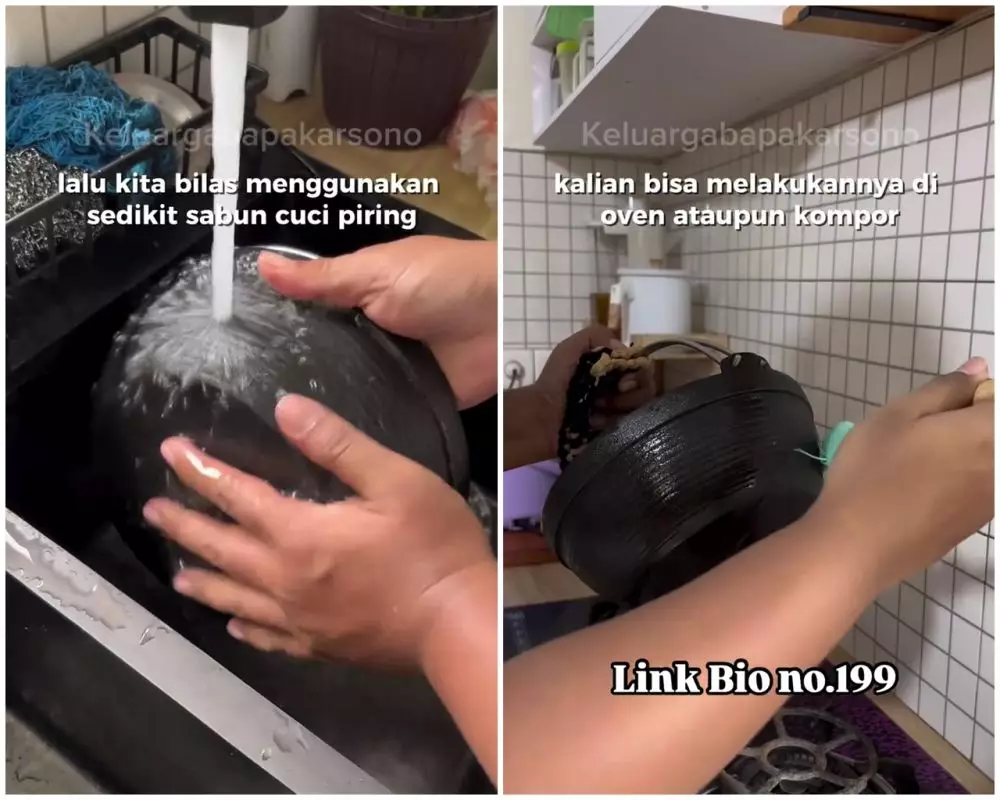 Wajan besi malah berkarat © Instagram Wajan besi malah berkarat © Instagram