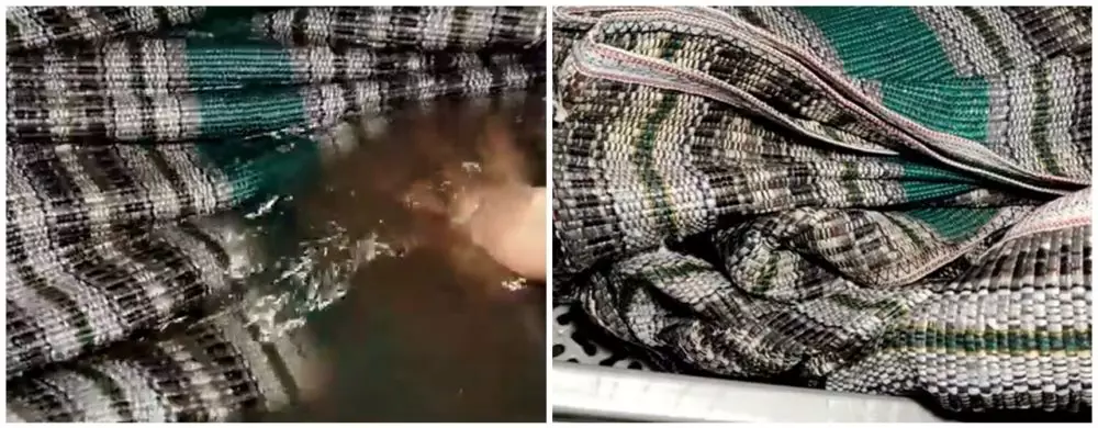 trik cuci tikar super dekil dan bau pesing © YouTube