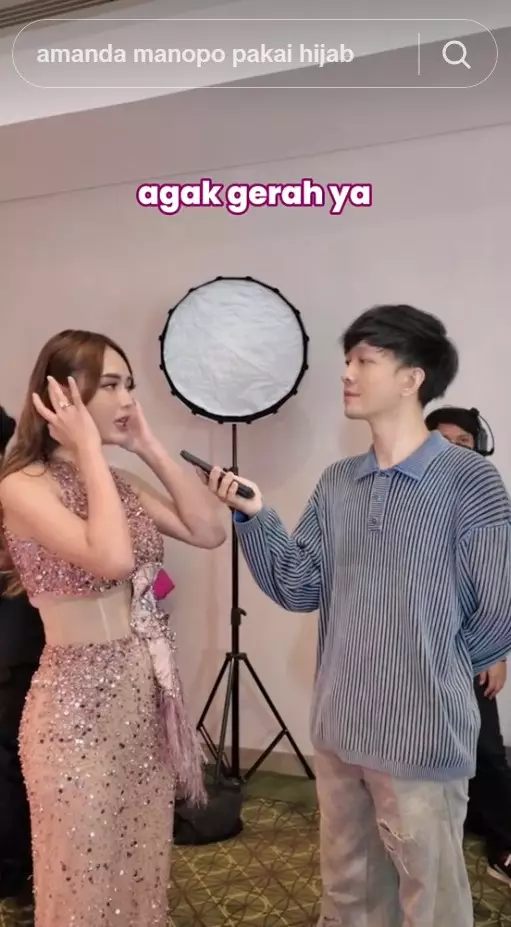 Amanda Manopo akui nyaman berhijab © berbagai sumber