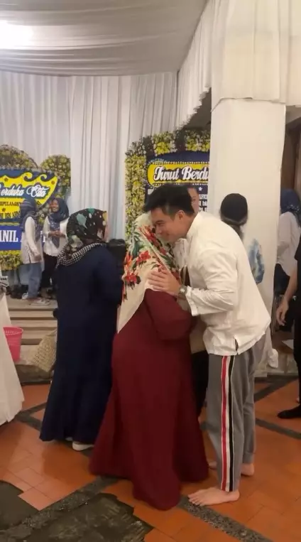 Baim Wong gelar tahlilan © Instagram