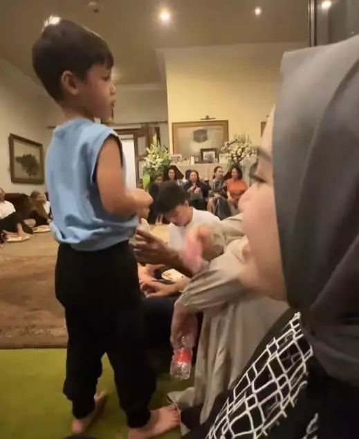 Baim Wong gelar tahlilan © Instagram