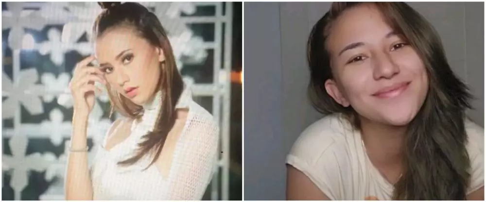 Dahlia Poland saat pakai dan tanpa makeup © Instagram Dahlia Poland saat pakai dan tanpa makeup © Instagram