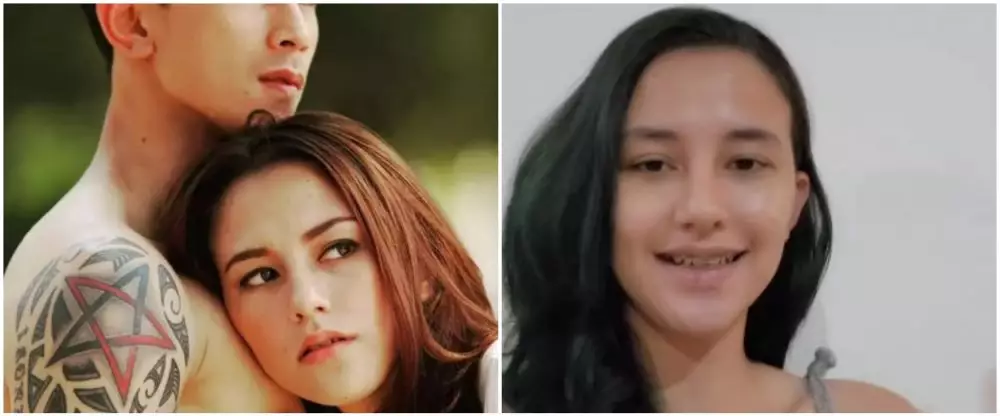 Dahlia Poland saat pakai dan tanpa makeup © Instagram Dahlia Poland saat pakai dan tanpa makeup © Instagram