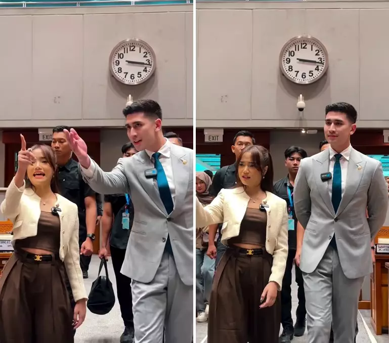 pakaian fuji saat kunjungi gedung dpr dikritik © 2025 Instagram