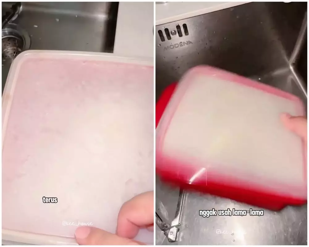 cara hilangkan noda lemak bekas daging © Instagram cara hilangkan noda lemak bekas daging © Instagram