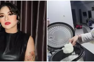 Bentuknya cuma segaris, intip 7 potret dapur Nathalie Holscher letaknya di bawah tangga