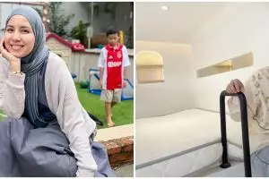 Kamar ART Tya Ariestya desainnya estetik tapi disebut terlalu sempit dan pengap, intip 9 potretnya