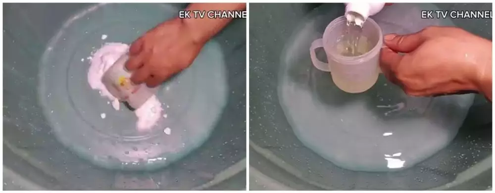 Trik mudah memutihkan handuk dekil dan berminyak © YouTube
