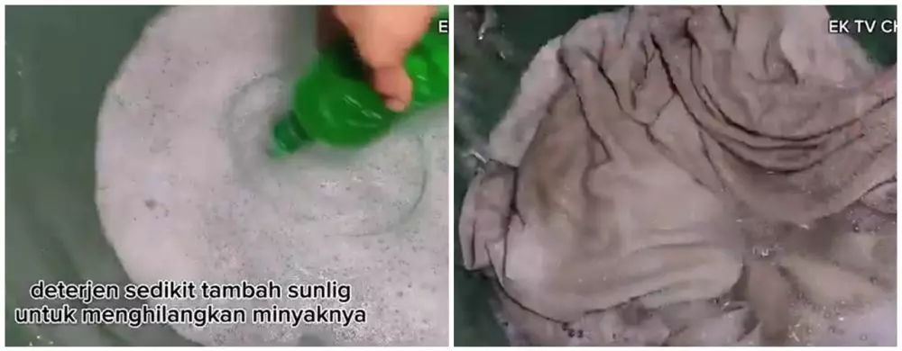 Trik mudah memutihkan handuk dekil dan berminyak © YouTube