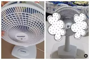 Cuma pakai 1 sampah dapur, kipas angin bisa diubah jadi sedingin AC, begini triknya