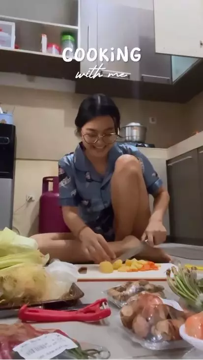 dapur rumah Marshel Widianto  © 2024 brilio.net