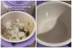 Bisa aman dipakai lagi, ini cara cuci panci rice cooker bekas jamuran agar lebih steril dan tak bau