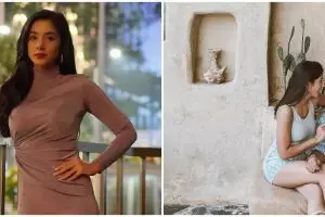 8 Potret rumah Fanny Ghassani ini vibesnya berasa tinggal di vila, estetik pol, pemandangannya sawah