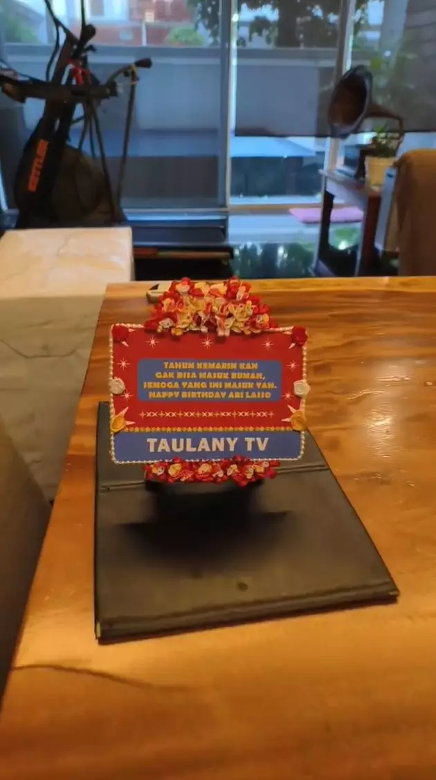  kado ultah ari lasso dari andre taulany © 2025 Instagram