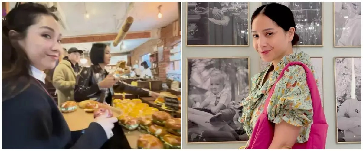 Dituding tidak halal, aksi Nagita Slavina makan begel di Korea tuai kiritikan