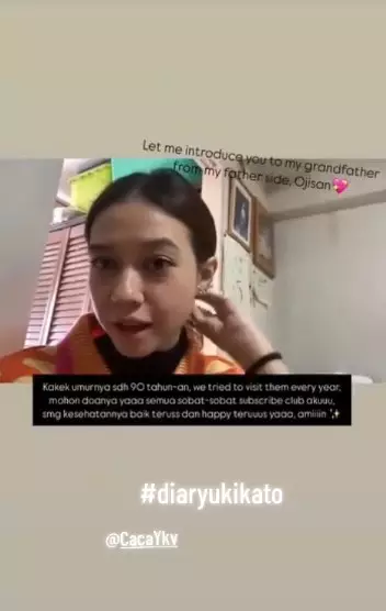 Yuki Kato pulang ke kampung Jepang © Instagram Yuki Kato pulang ke kampung Jepang © Instagram
