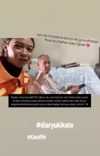 Yuki Kato pulang ke kampung Jepang © Instagram Yuki Kato pulang ke kampung Jepang © Instagram