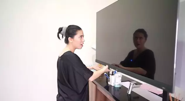 kamar Felicya Angelista ala di drakor © YouTube kamar Felicya Angelista ala di drakor © YouTube