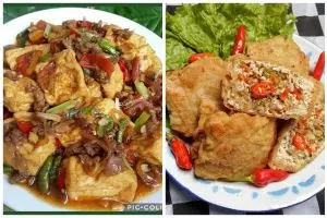 20 Resep masakan rumahan berbahan tahu cokelat, praktis, enak, dan menggiurkan