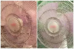 Cara bersihkan debu kipas angin ini cepat tanpa dibongkar hanya dalam 5 menit, pakai 1 bahan dapur