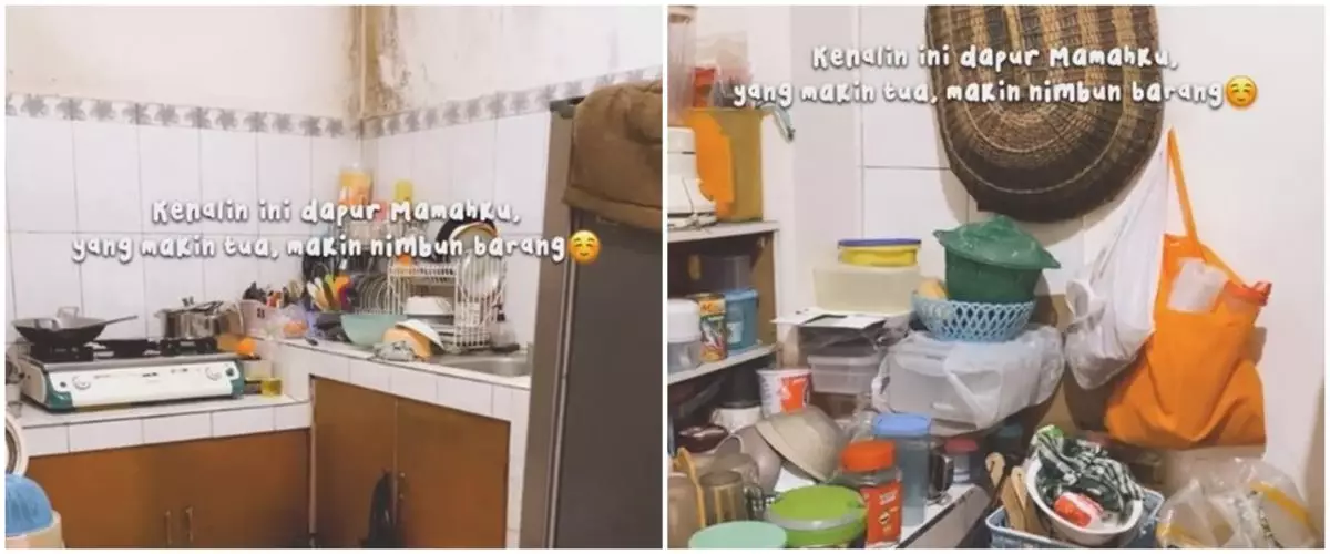 Emak-emak punya dapur jadul penuh barang, 11 potret makeover-nya sederhana tapi hangat