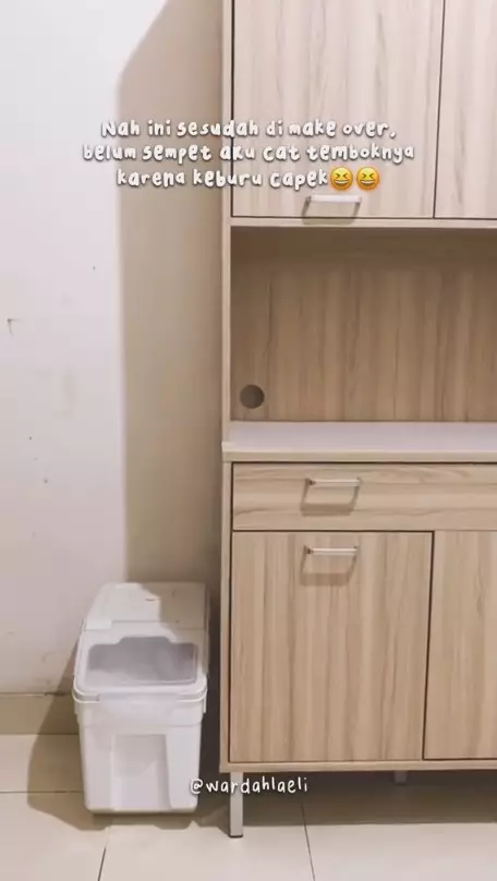 anak makeover dapur jadul ibu  © 2024 brilio.net