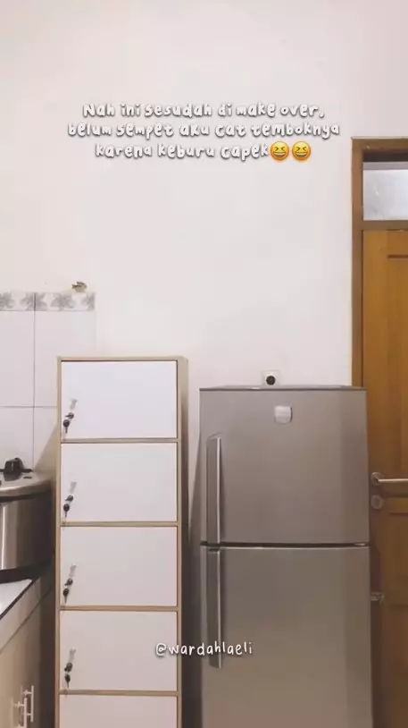 anak makeover dapur jadul ibu  © 2024 brilio.net