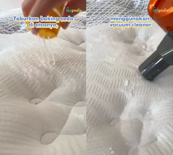 cara hilangkan noda ompol © TikTok cara hilangkan noda ompol © TikTok