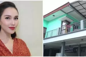 Dulu malu jadi biduan kini punya rumah bak istana, 13 potret hunian Ayu Ting Ting dengan WC nyeleneh