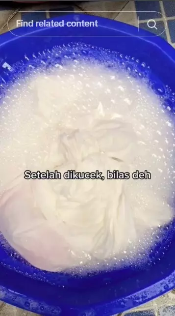 Hilangkan noda bintik hitam akibat jamur © TikTok