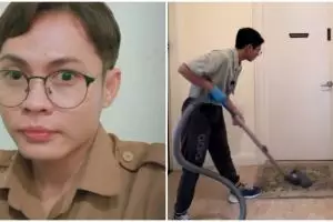 Tak betah dengan lingkungan PNS, pria ini resign usai 2 tahun kerja, kini jadi cleaning service
