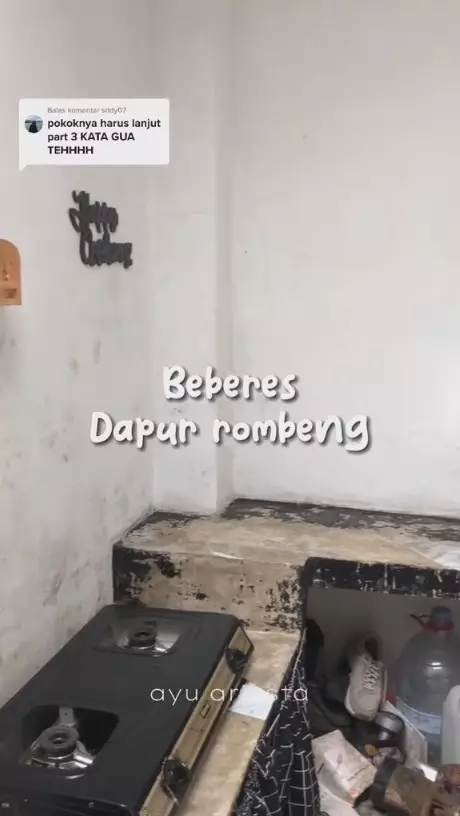 makeover dapur rombeng kapal pecah  © 2023 brilio.net