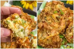 Trik membuat adonan bakwan agar krispi berjam-jam dan tidak basah, kuncinya di 2 tepung ini