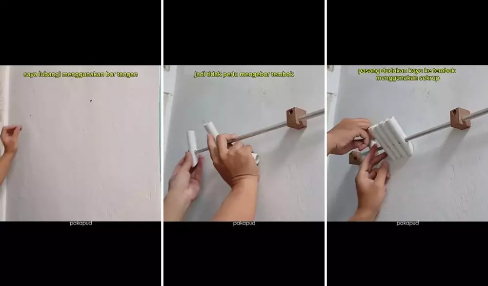 bikin gantungan baju pakai bahan bekas © 2025 Instagram