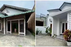 Kini dapurnya dua kali lebar ruang tamu, intip 9 potret makeover rumah jadul terbengkalai jadi mewah