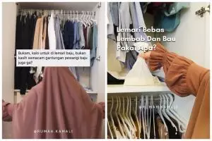 Tanpa diberi kapur barus, begini trik supaya lemari tidak mudah lembap dan berjamur