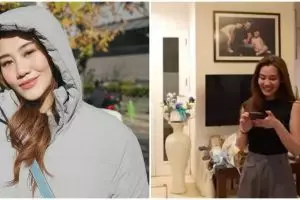 Dapur Aaliyah Massaid sebelum nikah jadi satu ruang tamu, 9 potret interiornya ala American Style