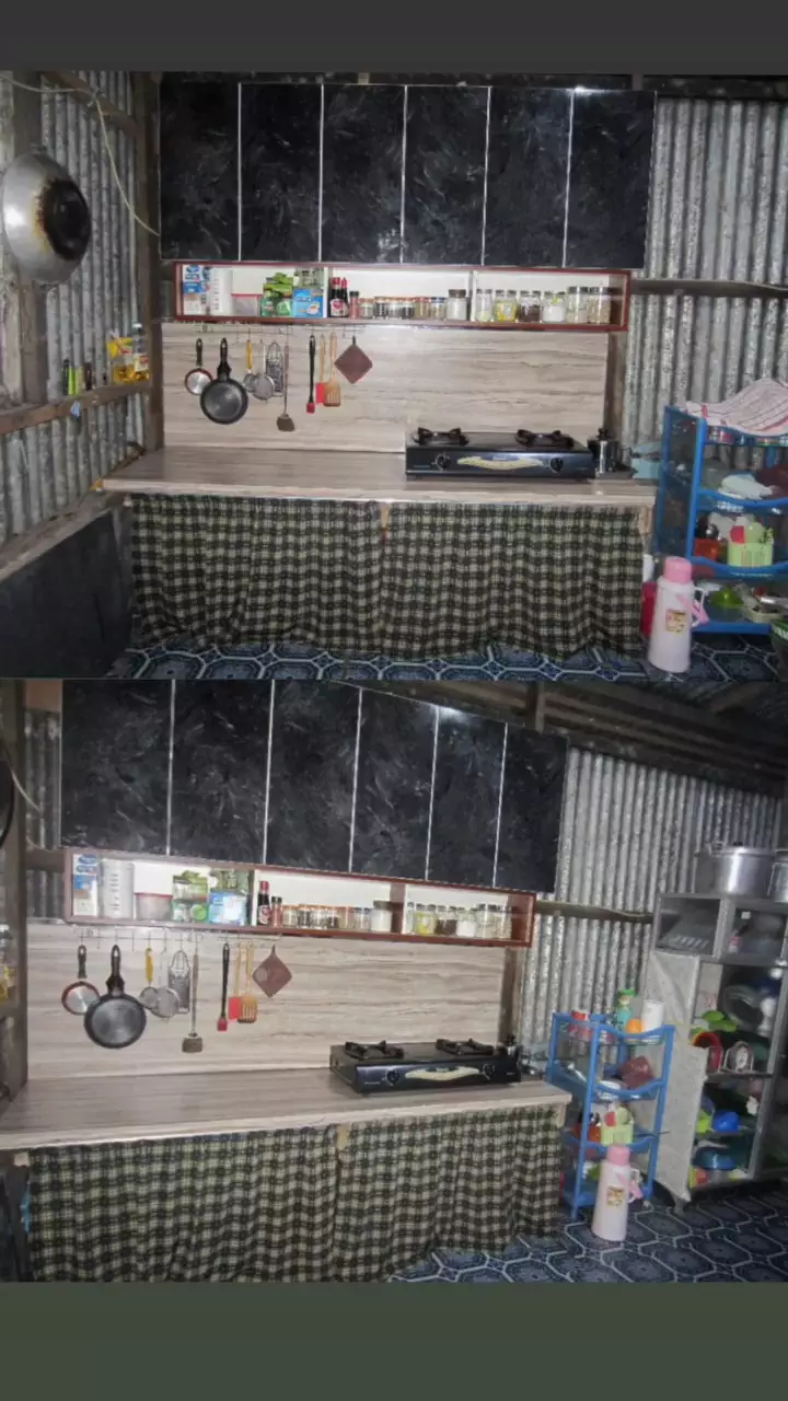 makeover dapur seng © Instagram