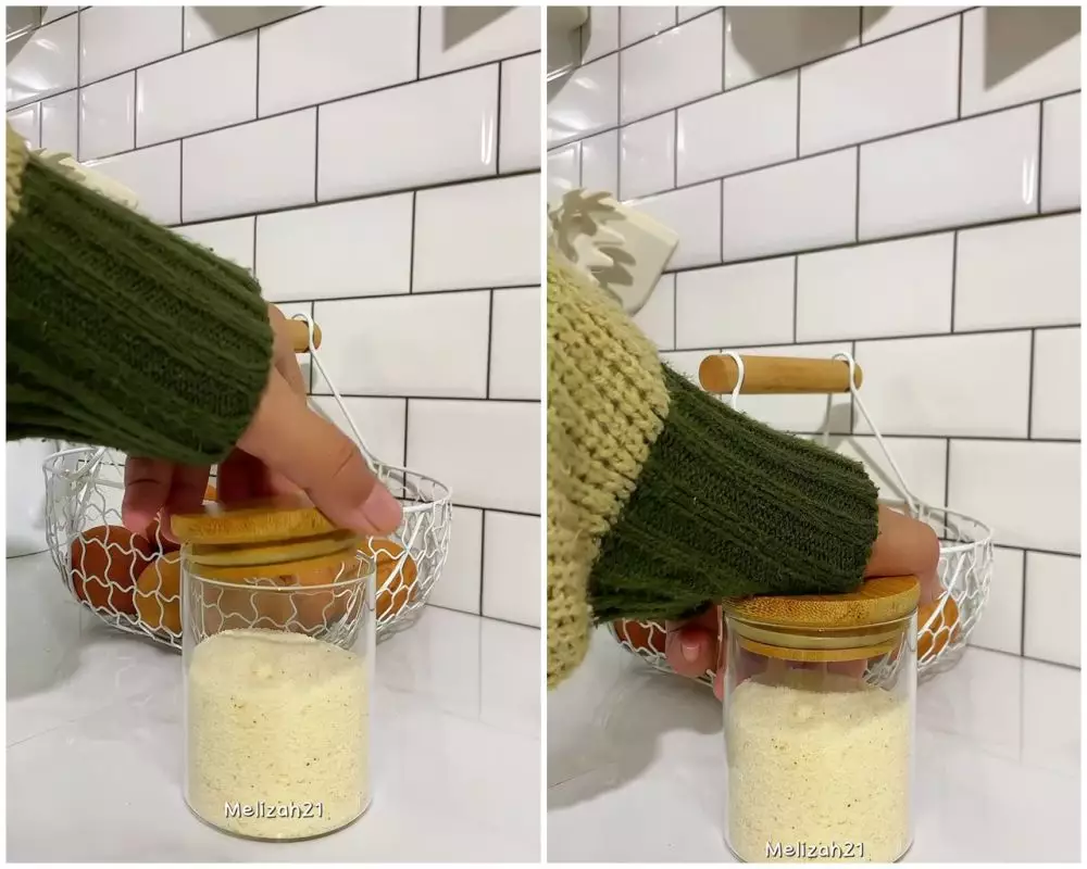 trik agar toples gula bebas semut © Instagram