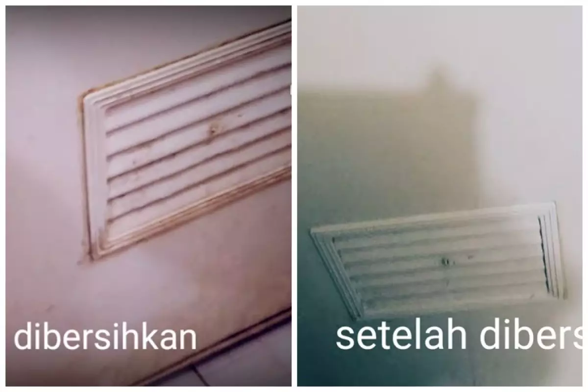 Cara cepat hilangkan noda kuning di pintu kamar pakai tambahan 1 bahan dapur, tanpa cairan pemutih