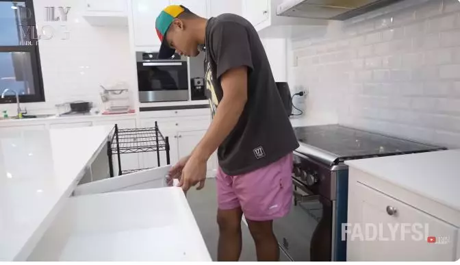 potret dapur rumah fadly faisal © YouTube potret dapur rumah fadly faisal © YouTube