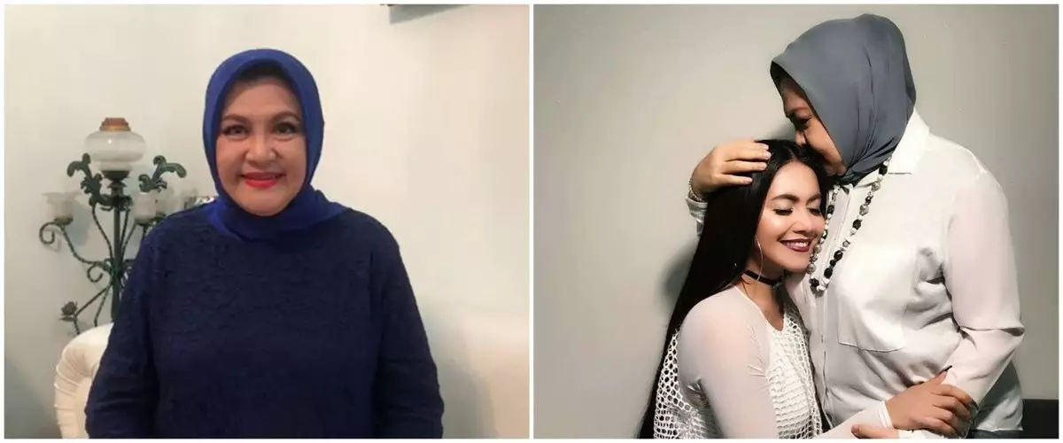 Nostalgia kenangan kebersamaan Emilia Contessa dan Denada, ibu dan anak jadi penyanyi, ini 7 potretnya
