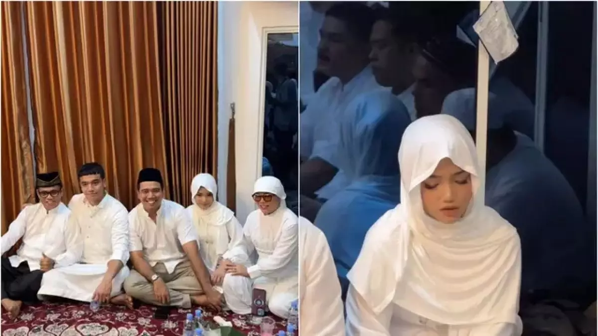7 Potret pengajian Frans Faisal jelang menikah, meski tajir, digelar sederhana, panen pujian