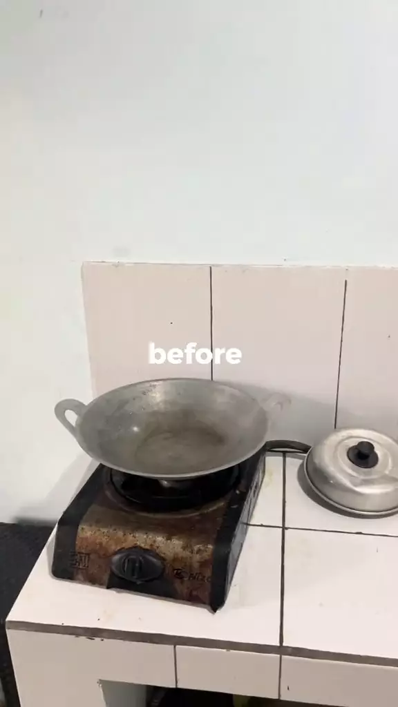 makeover dapur kos jadi estetik © 2025 TikTok