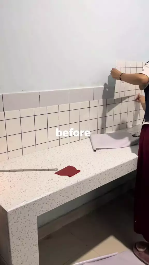 makeover dapur kos jadi estetik © 2025 TikTok
