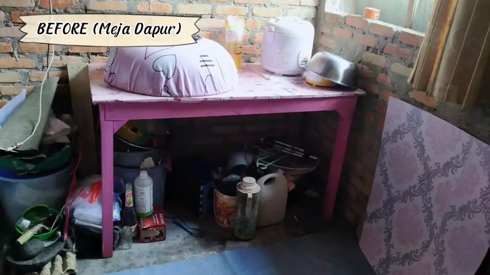 makeover dapur kayu jadi estetik © 2023 brilio.net