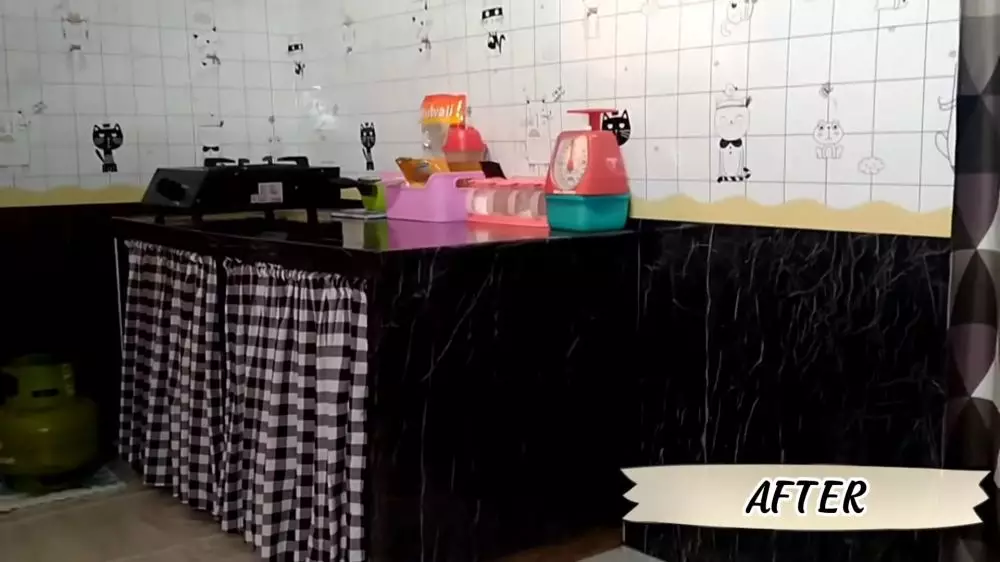 makeover dapur kayu jadi estetik © 2023 brilio.net