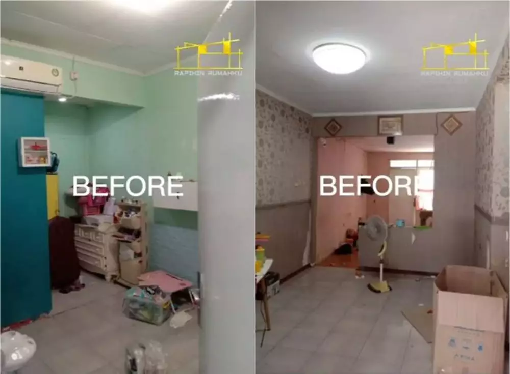 Rumah sempit dan berantakan dimakeover jadi hunian idaman © 2023 brilio.net Rumah sempit dan berantakan dimakeover jadi hunian idaman © 2023 brilio.net