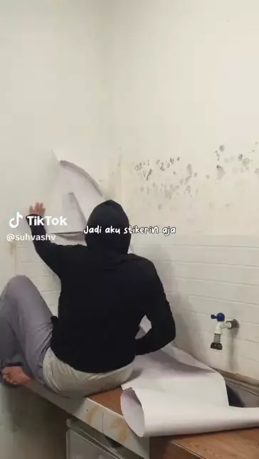 makeover dapur kos kosan © TikTok