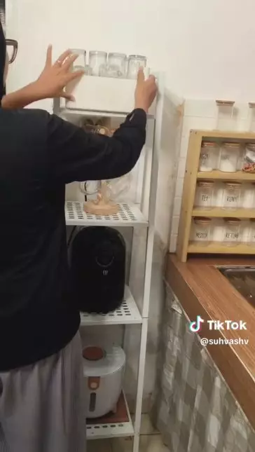 makeover dapur kos kosan © TikTok